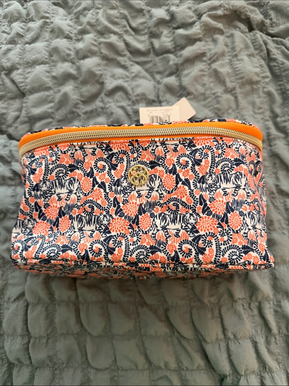 Mary Square Kiss And Makeup Bag, Tiger Lounge AU